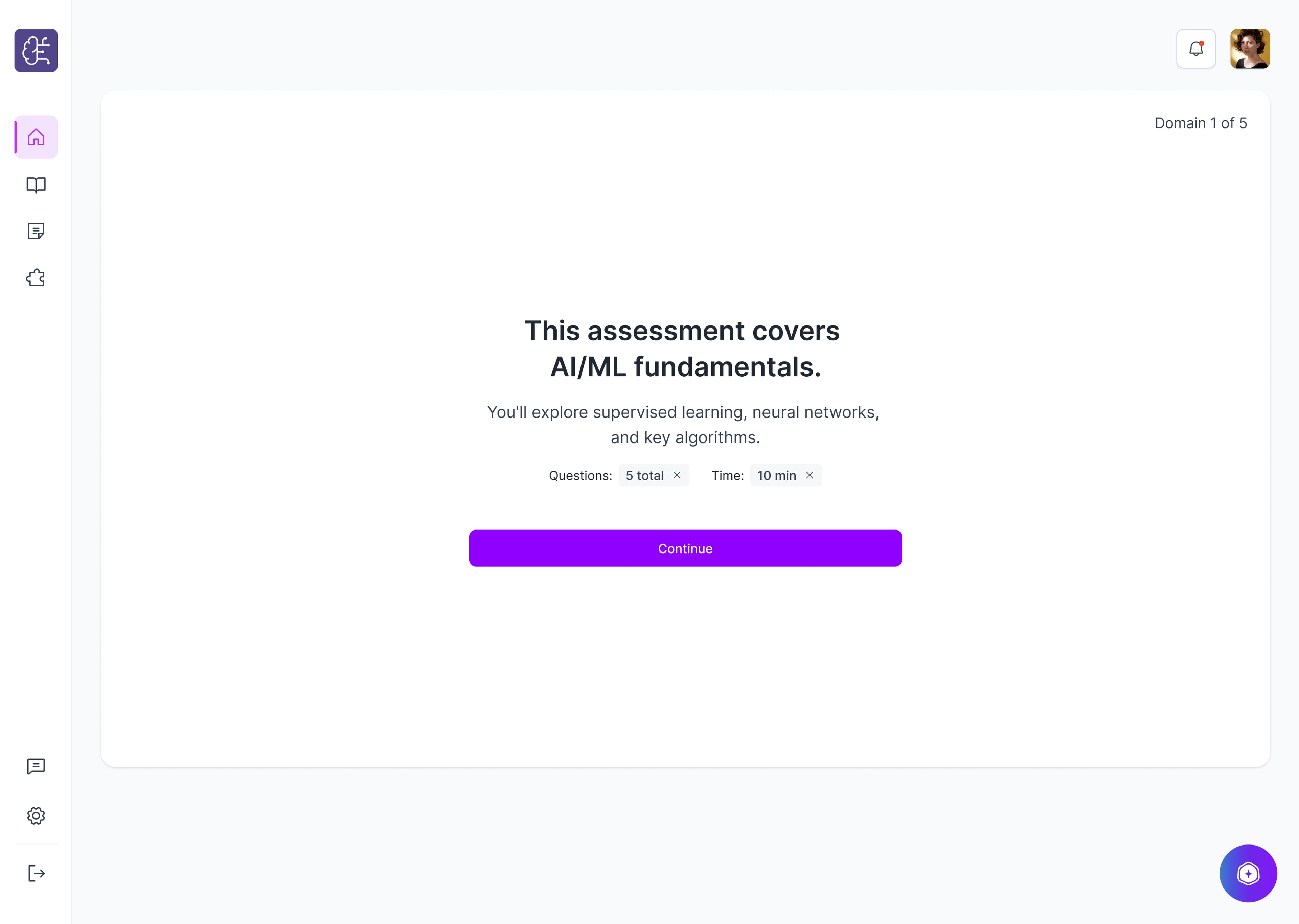 Assessment step