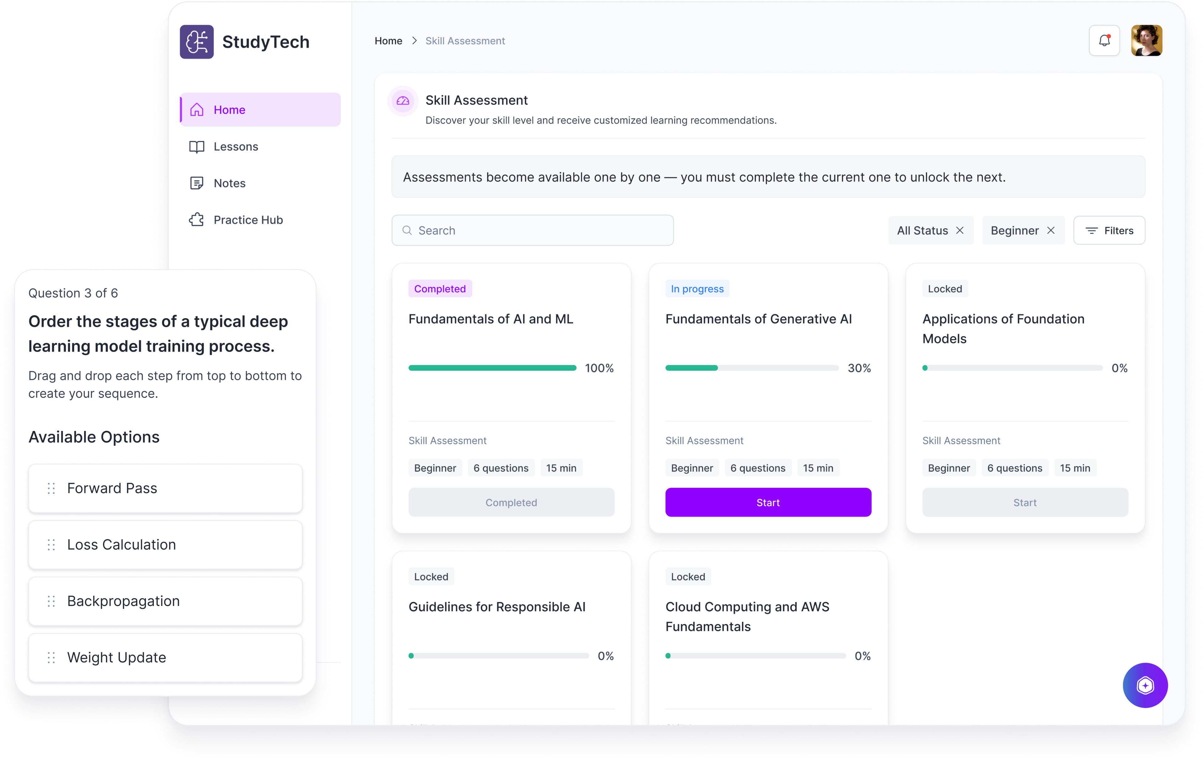 Assessment Preview