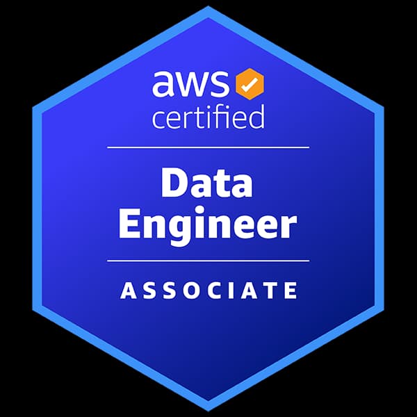 AWS Data Engineer Associate badge