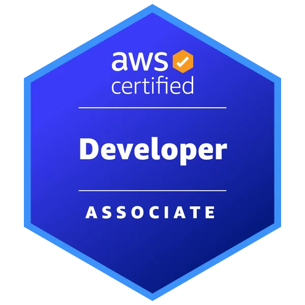 AWS Developer Associate badge