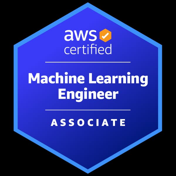AWS Machine Learning Engineer Associate badge