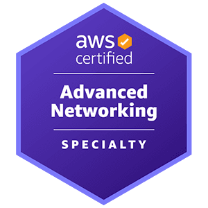 AWS Advanced Networking Specialty badge