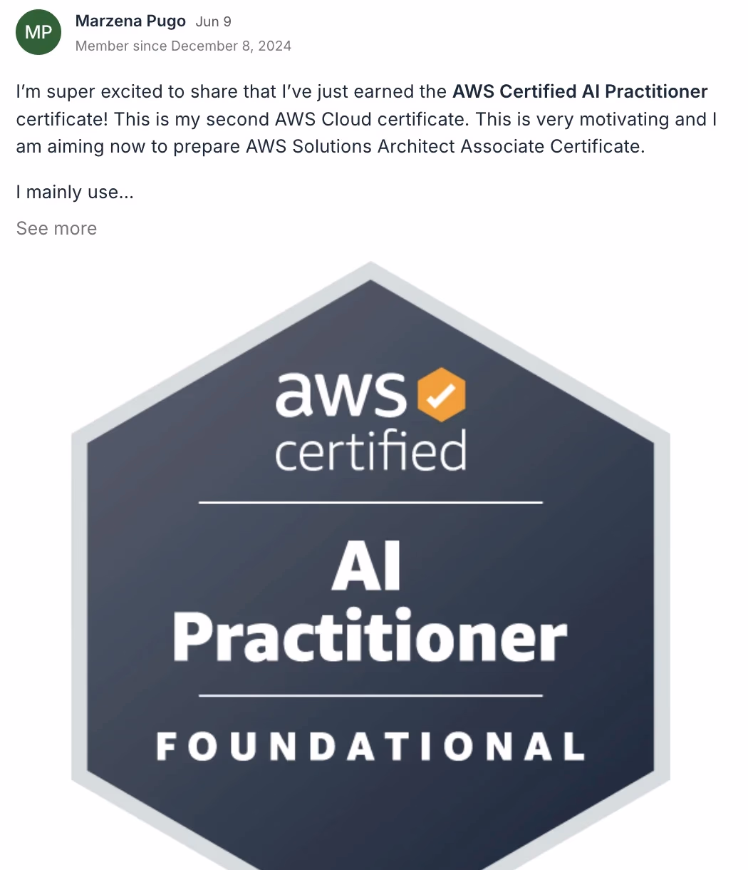 Customer testimonial 6